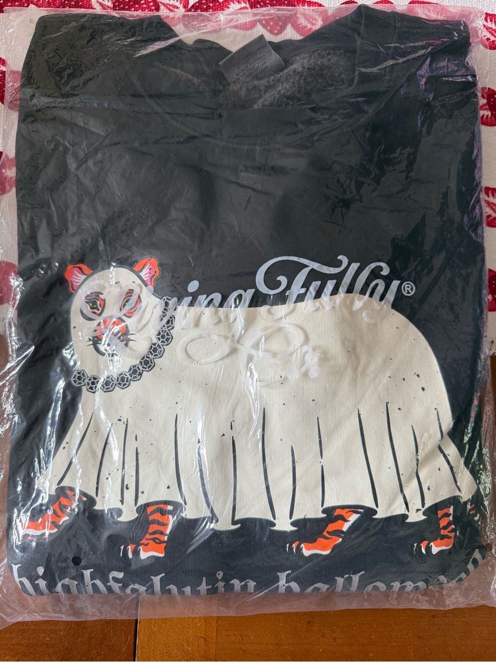 Living Fully Co. Halloween Highfalutin Tiger Sweatshirt